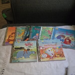 Lot Of 8  Disney Little Golden Books
